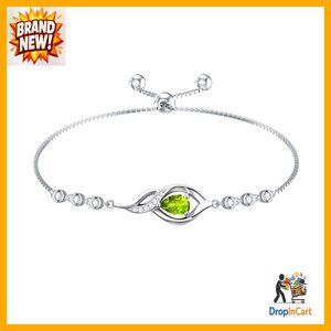 Sterling Silver Infinity Link Bracelet Elegant Minimal Chic Anniversary Gift